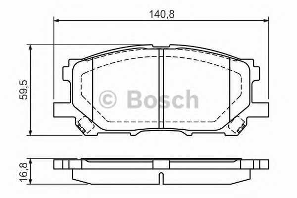 set placute frana,frana disc TOYOTA LEXUS RX300 03-