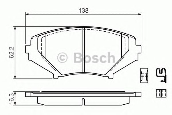 set placute frana,frana disc MAZDA RX8 03-