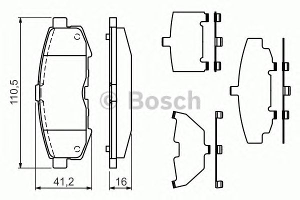 set placute frana,frana disc MAZDA MPV 02-