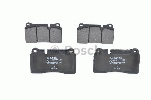 set placute frana,frana disc LAND ROVER RANGE ROVER 05-09