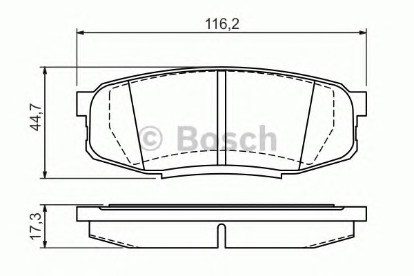 set placute frana,frana disc TOYOTA LAND CRUISER 4,5/4,7 08-