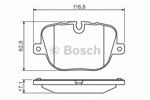 set placute frana,frana disc LAND ROVER RANGE ROVER 09- 5,0