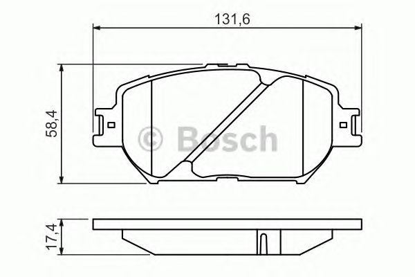 set placute frana,frana disc TOYOTA CAMRY 01-