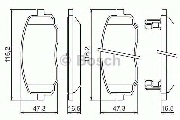 set placute frana,frana disc HYUNDAI I20 08- 1,2B