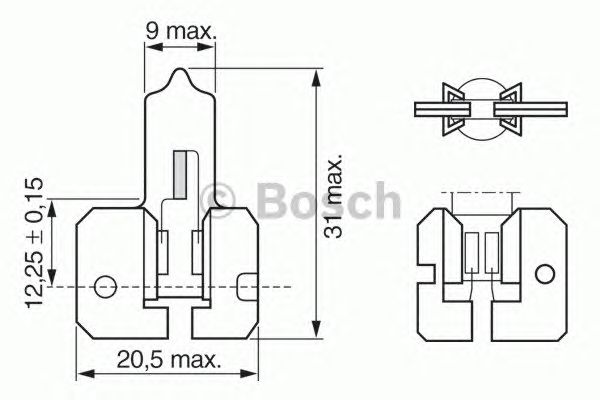 Bec H2 12V/70W 