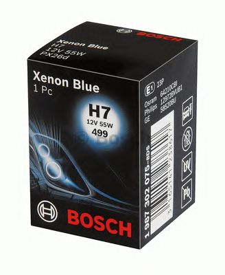 Bec far faza lunga H7 12V/55W PX26D XENON BLUE