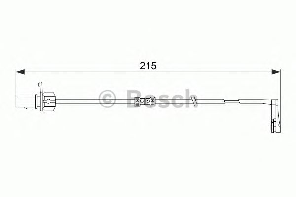 senzor de avertizare,uzura placute de frana VW A6/A7 14-