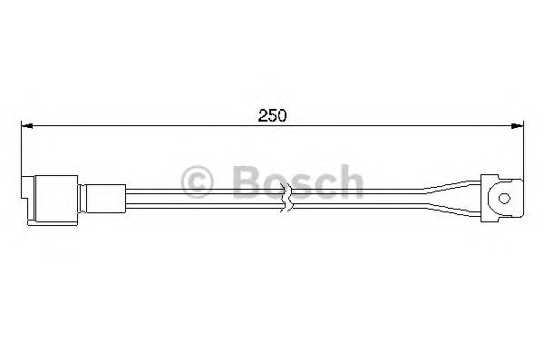 senzor de avertizare,uzura placute de frana BMW E30 250MM