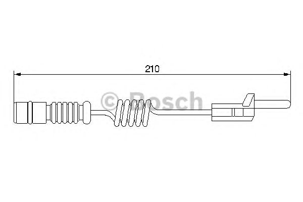 senzor de avertizare,uzura placute de frana MERCEDES-BENZ SPRINTER/VITO