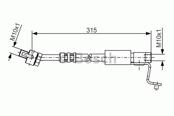 Furtun frana FORD ESCORT 98-00