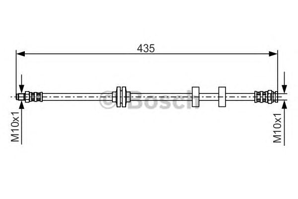 Furtun frana FIAT STILO /BRAVO II 01-