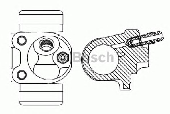 Cilindru receptor frana