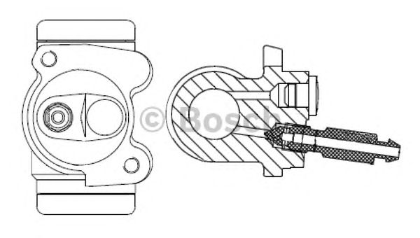 Cilindru receptor frana