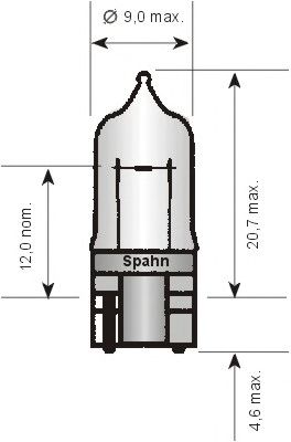 Bec, lampa spate; bec,lumini de stationare