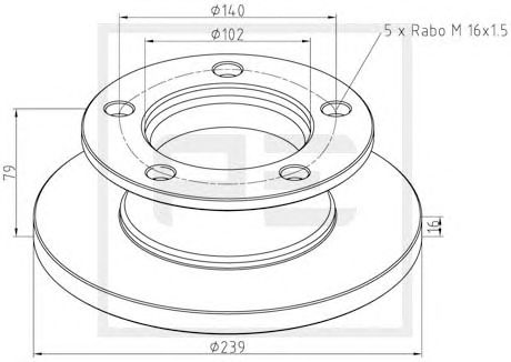 Disc frana