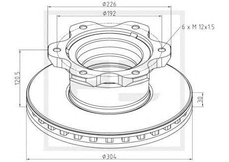 Disc frana