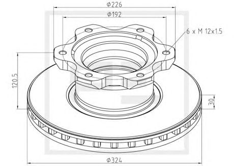 Disc frana