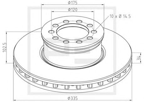 Disc frana