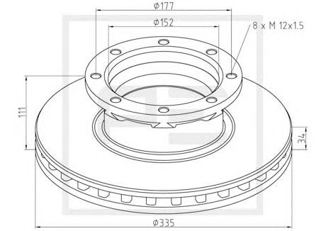 Disc frana