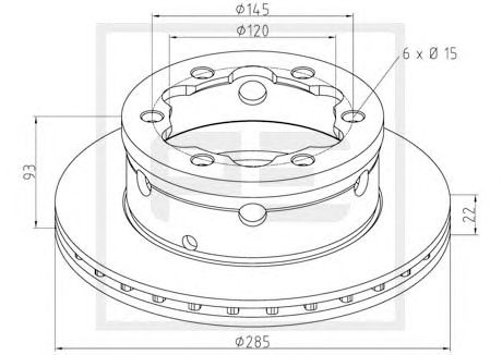 Disc frana