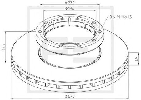 Disc frana