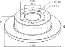 Disc frana