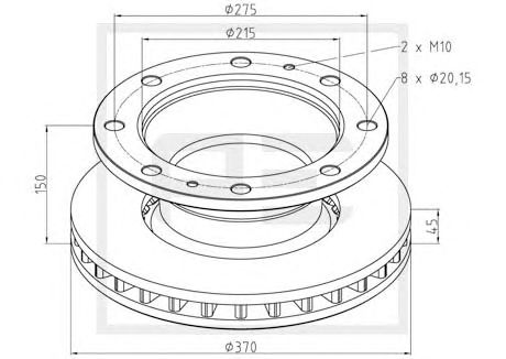 Disc frana