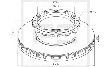 Disc frana