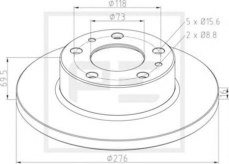 Disc frana