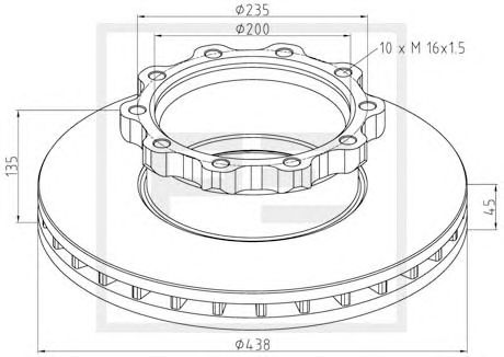 Disc frana