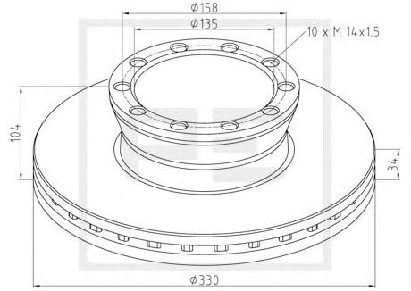 Disc frana