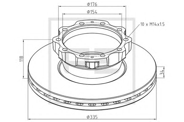 Disc frana