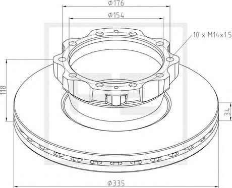 Disc frana