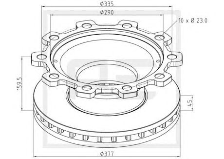 Disc frana