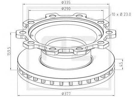 Disc frana