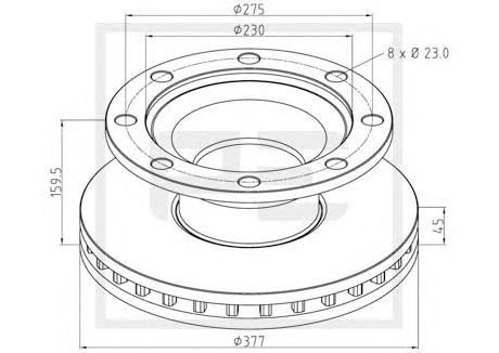 Disc frana