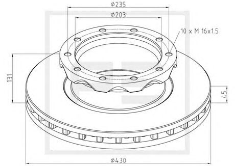 Disc frana