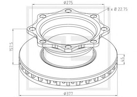 Disc frana