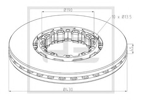 Disc frana