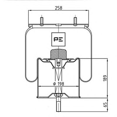 Burduf, suspensie pneumatica