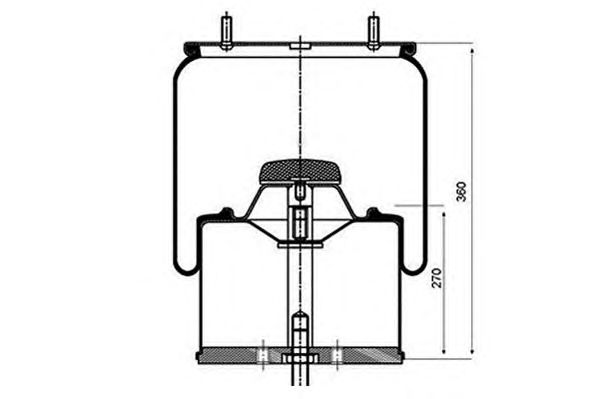 Burduf, suspensie pneumatica