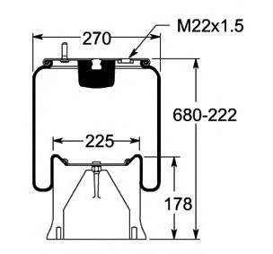 Burduf, suspensie pneumatica