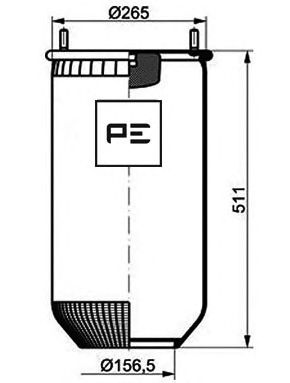 Burduf, suspensie pneumatica