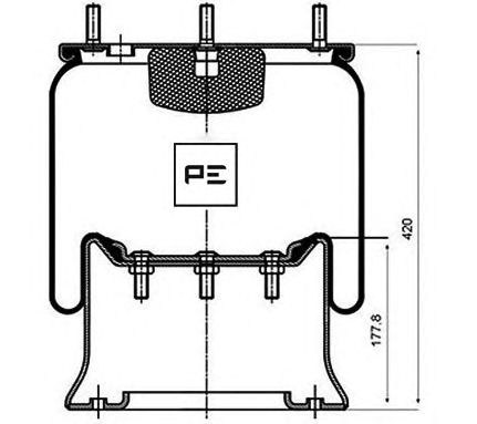 Burduf, suspensie pneumatica