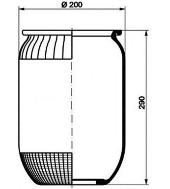 Burduf, suspensie pneumatica