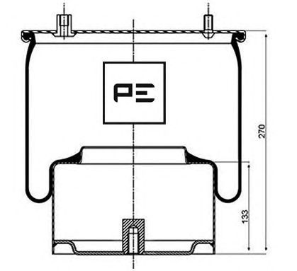 Burduf, suspensie pneumatica