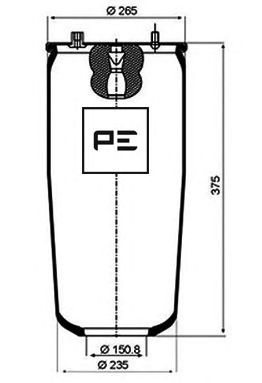 Burduf, suspensie pneumatica