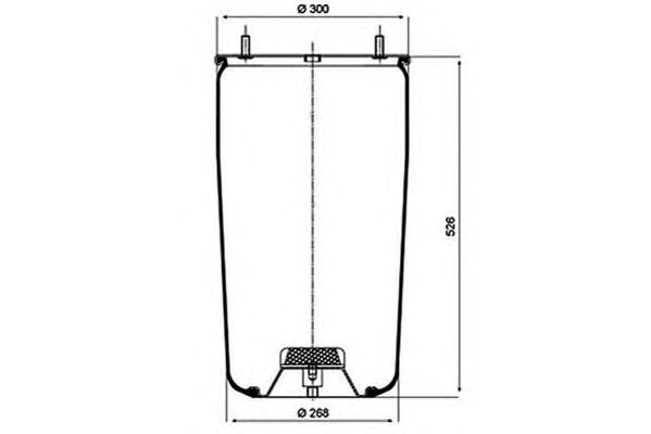 Burduf, suspensie pneumatica