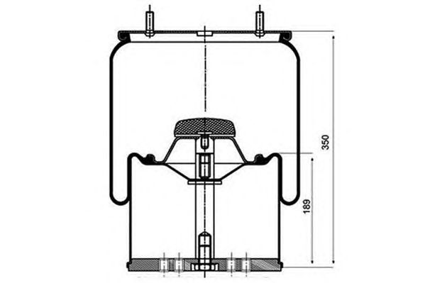 Burduf, suspensie pneumatica