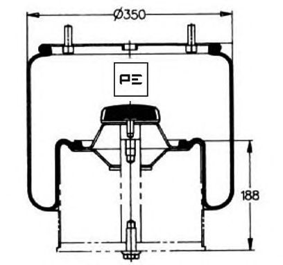 Burduf, suspensie pneumatica